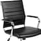 Flash Furniture Oval 35" W, 72" L, 29.5" H, Laminate Top, Grey BLN-6GCGRY595M-BK-GG - alternate 8